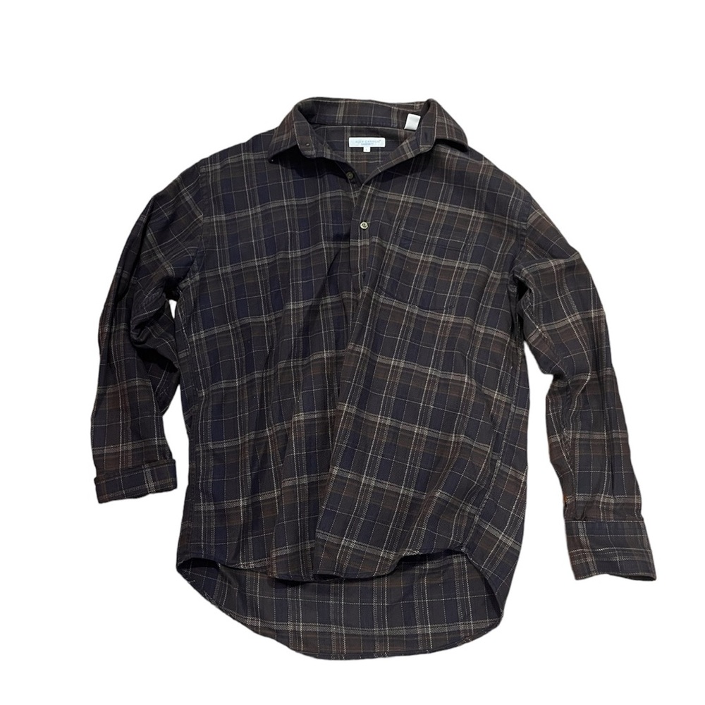 Brown Button Up